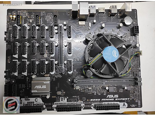 ASUS B250 MINING EXPERT 【新品未使用】 Asus B250 Mining Expert LGA 1151 Soket DDR4 Anakart sahibinden