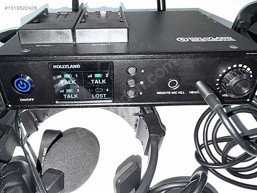 Microphone / Hollyland Mars T1000 Wireless Intercom 1 Alıcı 3