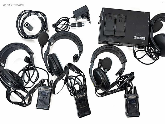 Microphone / Hollyland Mars T1000 Wireless Intercom 1 Alıcı 3