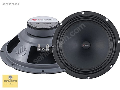 Hoparlör / Midrange / EDISON ED-TR80 500W 20CM MİDRANGE TAKIMI