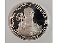 Atatürk'ün Samsun'a Çıkışının 80.Yılı Gümüş Hatıra Parası