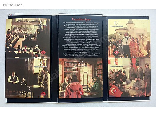 CUMHURİYET Filmi (5 VCD'den oluşan Mukavva Ciltli Set) - Tarihi