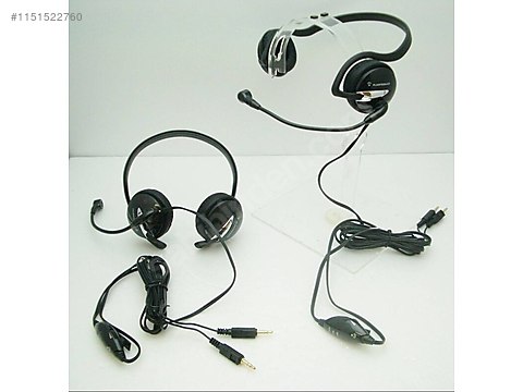 Plantronics Audio 345 Backphone Headset at sahibinden 1151522760