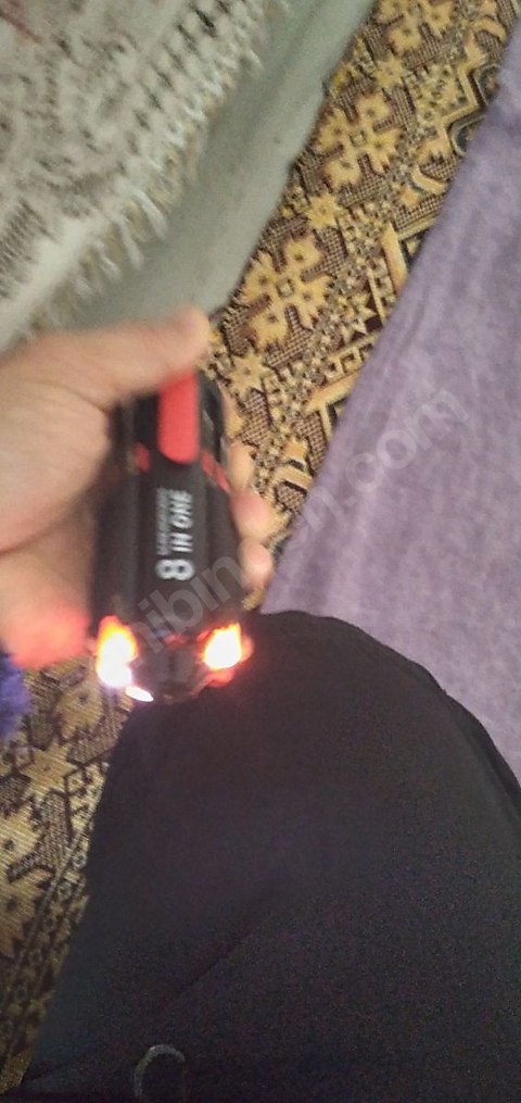 çoklu işıklı tornavida seti pilli