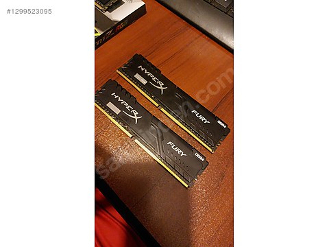 Kingston HyperX Fury 32 GB (2x16GB) 3000 Mhz DDR4 Ram on