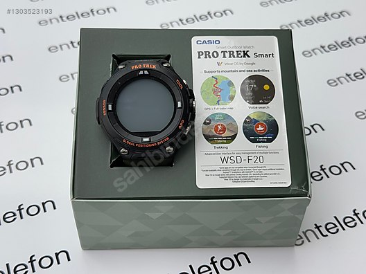 CASİO PRO TREK SMART YEŞİL KUTULU HATASIZ SIFIR GİBİ AKILLI SAAT