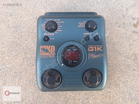 Zoom G1K Kiko Loureiro Signature Efekt Pedali ARIZALI - 4000 TL