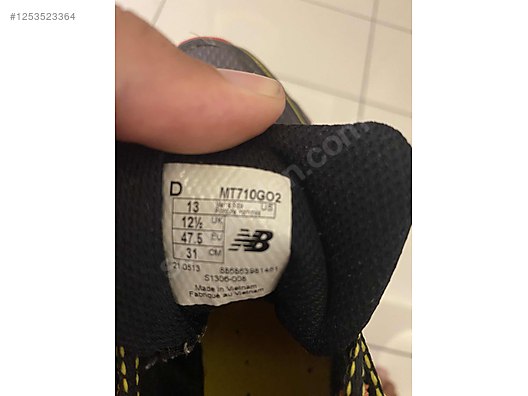 New balance 47.5 numara - Erkek Spor Ayakkabı Modelleri - 1253523364