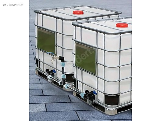Plastik Dört Köşe Depo - Su Deposu