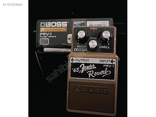 Boss fender deals reverb pedal