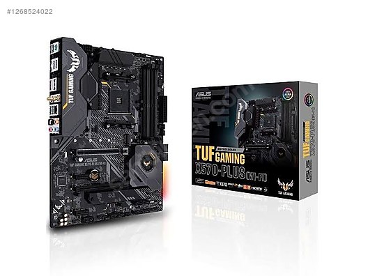 Asus Tuf Gaming X570-Plus (Wi-Fi) 4400MHz (OC) DDR4 Soket