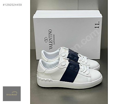 Valentino Open One Stud Beyaz Lacivert Spor Ayakkabı on sahibinden