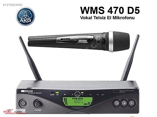 Akg Wms 470 Vocal Set D5 El Tipi Telsiz Mikrofon sahibinden.comda