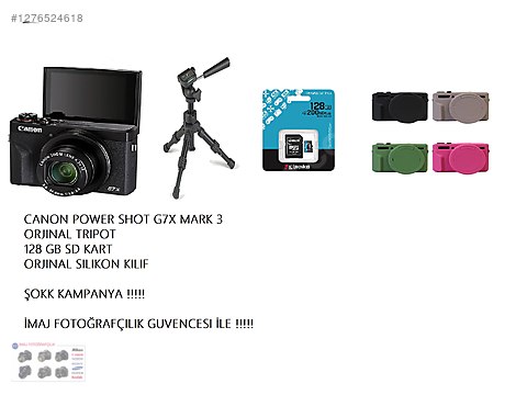 Kompakt / Canon / PowerShot G7 X Mark III / CANON G7X MARK 3 COMBO