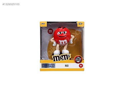 Jada Metal Mr Red M&m's Figür - Metal Figür Model Maket