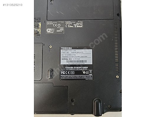 Toshiba / QOSMIO F60-13W sahibinden.comda - 1313525210