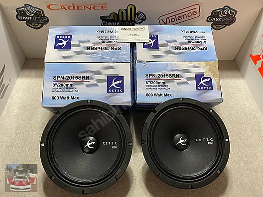 Hoparlör / Midrange / XETEC SPN-2015 SRN MIDRANGE NEO sahibinden
