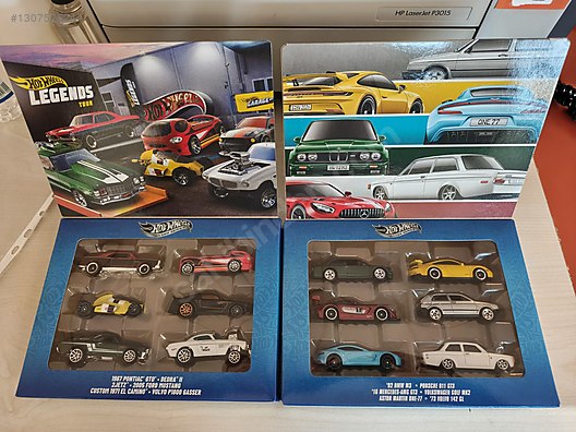 Hot Wheels 2 adet 6lı set, Alman set, japon set, Legend tour set