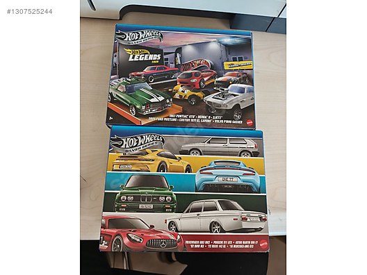 Hot Wheels 2 adet 6lı set, Alman set, japon set, Legend tour set