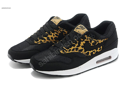 NIKE AIR MAX 90 LEOPARD PRINT GOLD BLACK 319986 NIKE AIR MAX 90 LEOPARD PRINT GOLD BLACK 319986
