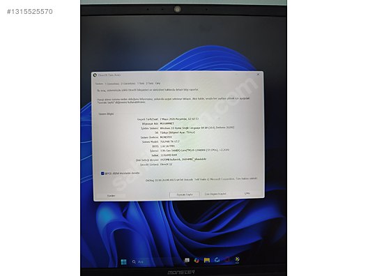 Intel Core i9 Monster Oyuncu Laptop - 1315525570
