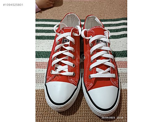 Kırmızı converse 39 numara sale