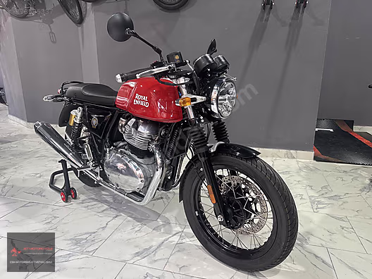 JET MOTORCYCLE DEN ROYAL ENFİELD CONTİNENTAL GT 650 ROCKER RED #1278526337