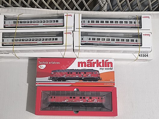 1/87 Marklin Diecast Model Lokomotif - 1306526372