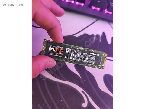 Samsung 860 EVO 1TB M.2 SATA SSD (1GB LPDDR4 DRAM Önbellek