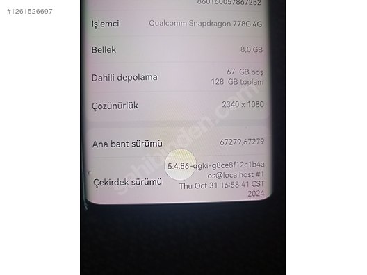 İkinci El ve Sıfır Alışveriş / Cep Telefonu & Aksesuar / Cep Telefonu / Huawei / Nova 9
