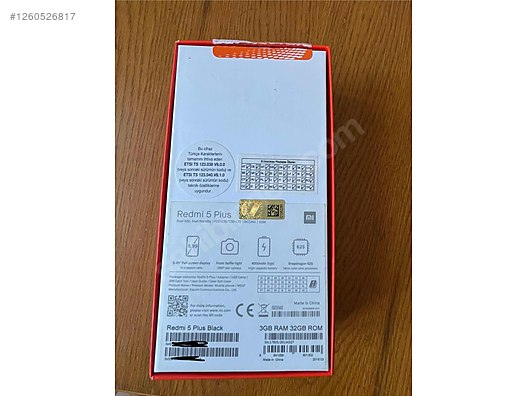 İkinci El ve Sıfır Alışveriş / Cep Telefonu & Aksesuar / Cep Telefonu / Xiaomi / Redmi 5 Plus