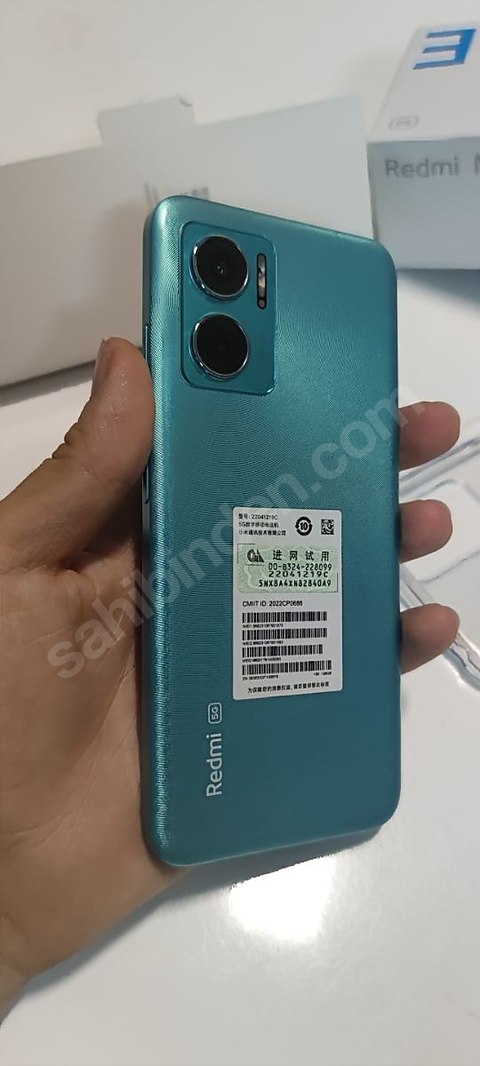 sıfır redmi not 11e 6 ram 128 hafızalı turkuaz