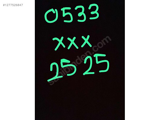 Used & Brand New Items / Cell Phones & Accessories / Phone Numbers & SIM Cards / Turkcell