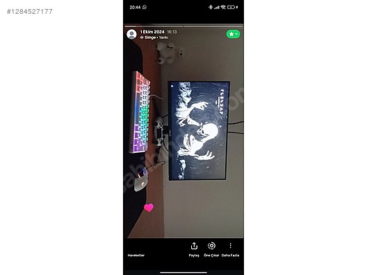 İkinci El ve Sıfır Alışveriş / Oyunculara Özel / Oyuncu Ekipmanları / Oyuncu Monitörü / Asus
