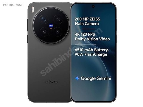 512 GB Siyah Vivo X300 Pro Cep Telefonu - 1318527650