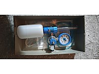 Oksijen tüp için sıfır manometre #1280527773