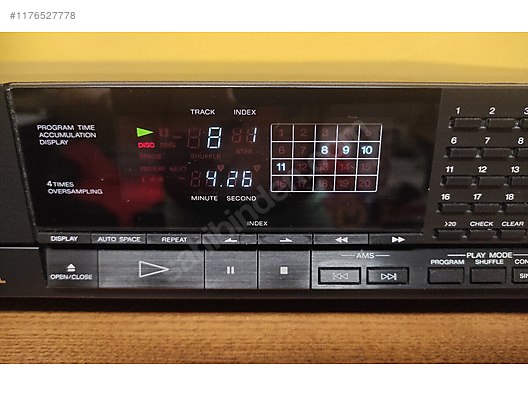SONY CDP-750 AUDİOPHİLE CD PLAYER..TDA-1541 DAC..ORJ..JAPAN