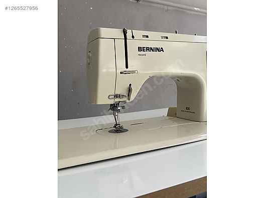 Bernina Record 830 Özel Masalı 20 Dikiş Modlu! sahibinden.comda