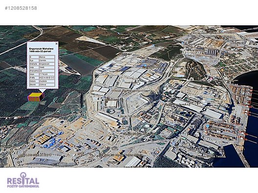 ENGÜRÜCÜK'TE TOGG'A YAKIN SATILIK ARAZİ