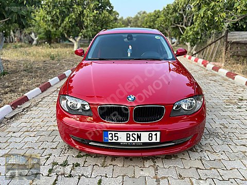 PINAR OTOMOTİVDEN 2009 BMW 1.16 OTM SUNROF.KIRMIZI