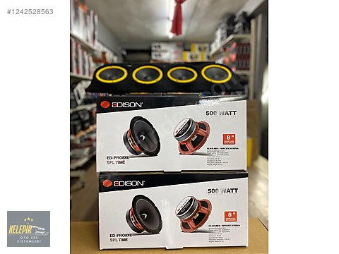 Hoparlör / Midrange / EDİSON ED-PRO8 XL 20CM MİDRANGE HOPARLÖR