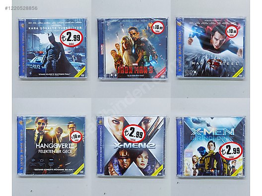 Action & Adventure / Orijinal VCD Filmler SIFIR AMBALAJINDA ( DC