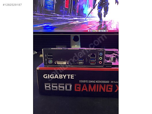 Gigabyte B550 Gaming X - Az Kullanılmış - Anakart ve Tüm Masaüstü Bilgisayar Parçaları sahibinden.com'da