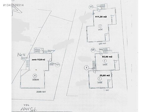 Özdere Ortamahalle'de 431,65 m² arsa içinde 4 daire ve dükkan satılık. — görsel 17