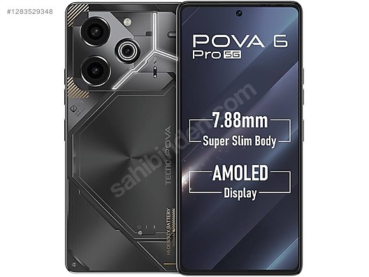 İkinci El ve Sıfır Alışveriş / Cep Telefonu & Aksesuar / Cep Telefonu / Tecno / Pova 6 Pro
