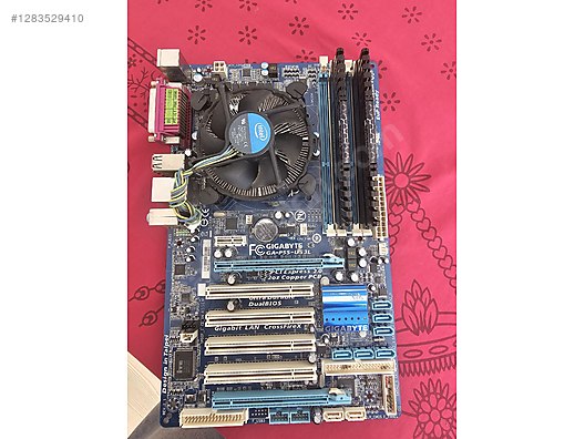 Masaüstü Bilgisayar - Anakart Gigabyte P55 + i5 760 + 8GB DDR3 + 1 Gb ekran kartı Anakart Anakart