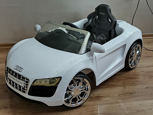 Rollplay Audi R8 Spyder 12v Akulu Araba Uzaktan Kumandali Kirmizi Bebekodam