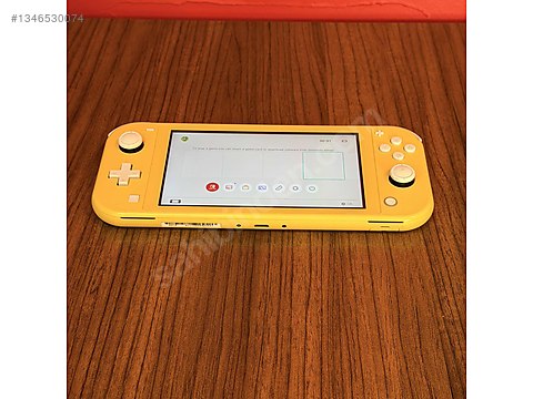 Nintendo Switch Lite Sarı Japonya Özel Edition Çok Temiz