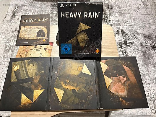 PS3 Heavy Rain- Special Edition PS3 OYUN on sahibinden.com