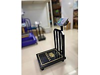 300 kg şarjlı dijital terazi baskül 40x50 tabla ölçüsü